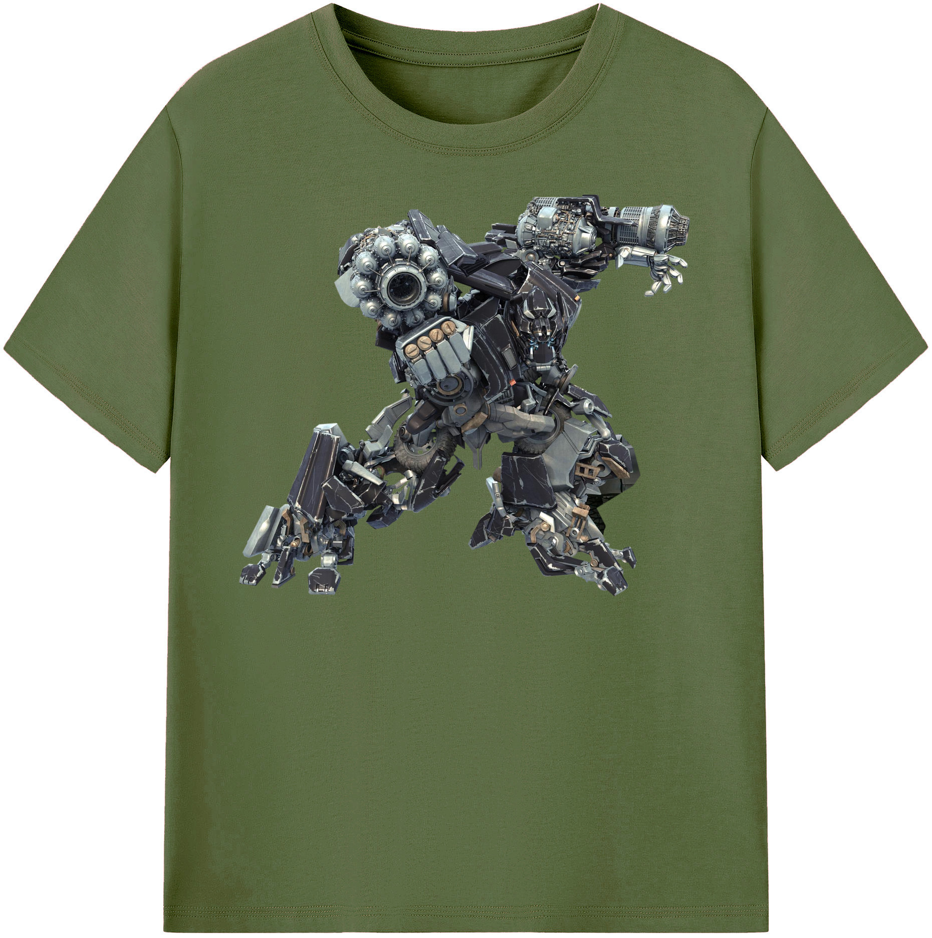 （画像用）  綿100％半袖Tシャツ（フロントプリント）